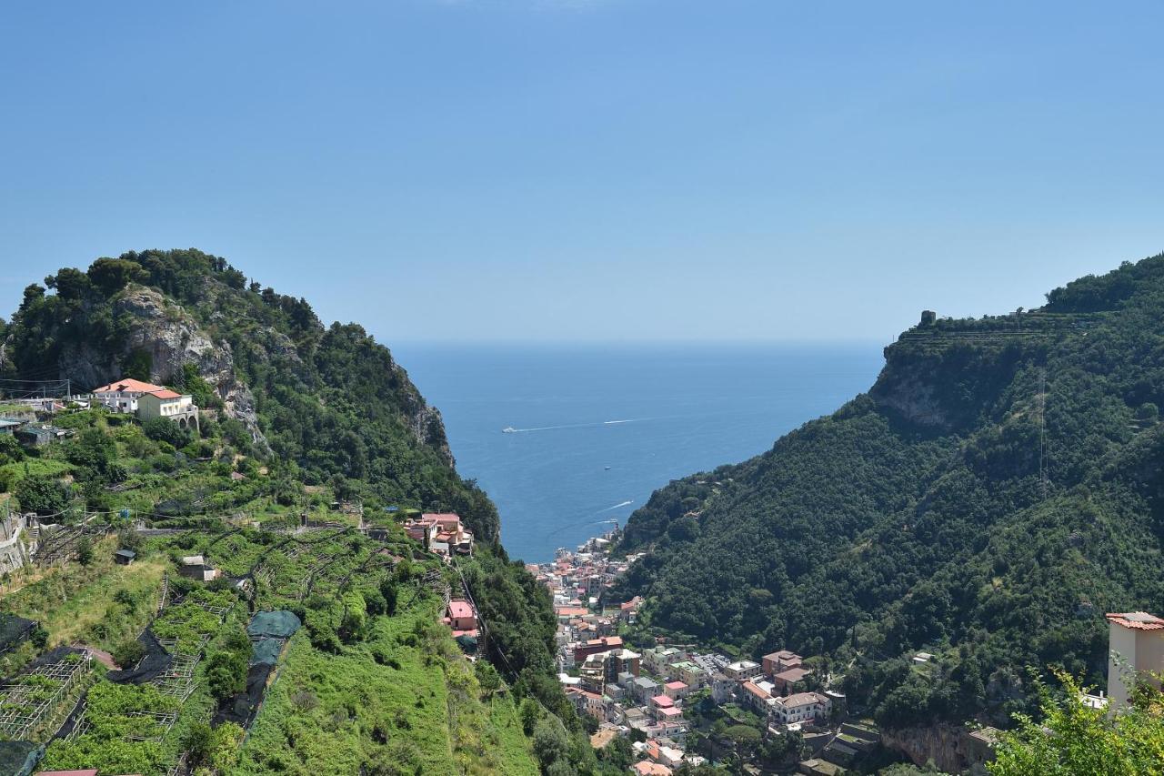 Villa Amalfi Sea View à Scala Extérieur photo