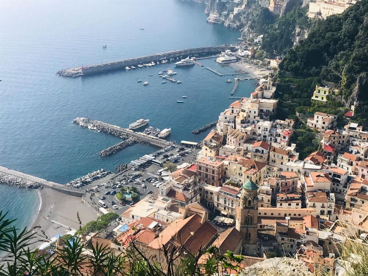 Villa Amalfi Sea View à Scala Extérieur photo
